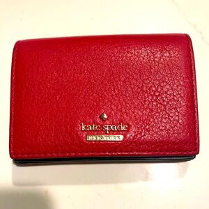 Kate Spade Red Wallet